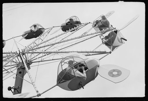 Brownsville, Texas. Carnival ride