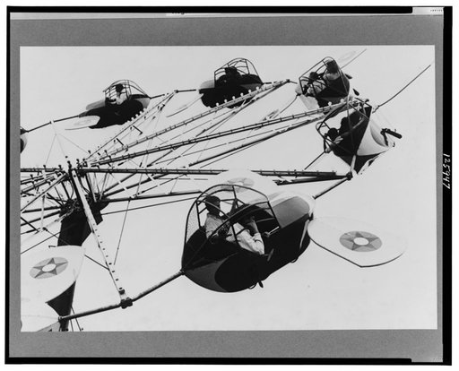 Brownsville, Texas. Carnival ride