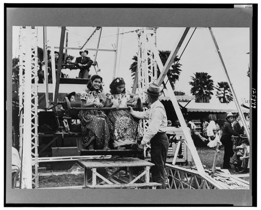 Ferris wheel ride, carnival, Brownsville, Texas