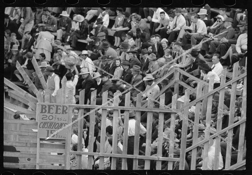 Untitled photo, possibly related to: Colored sand advertisement, bullring, Matamoros, Tamaulipas, Mexico