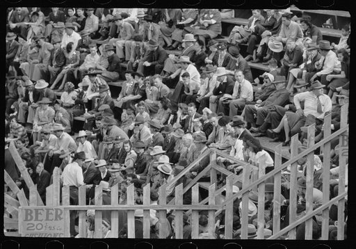 Untitled photo, possibly related to: Colored sand advertisement, bullring, Matamoros, Tamaulipas, Mexico