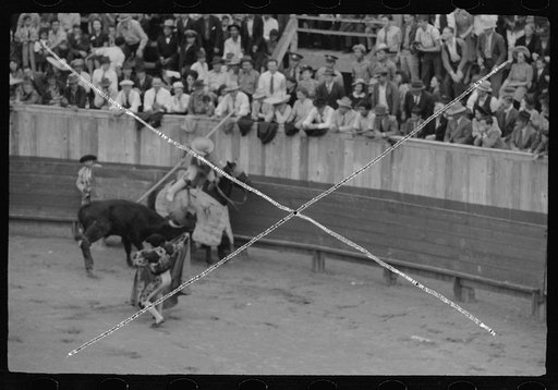 Untitled photo, possibly related to: Matamoros, Mexico. Death of the bull