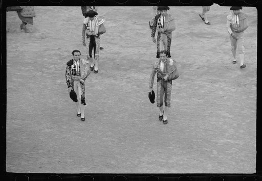 Untitled photo, possibly related to: A picador, bullfight, Matomoros, Mexico
