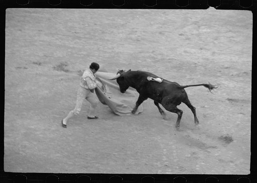 Untitled photo, possibly related to: A picador, bullfight, Matomoros, Mexico