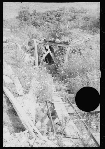 Untitled photo, possibly related to: Abandoned coal mine, Garrett County, Maryland