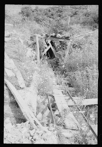 Untitled photo, possibly related to: Abandoned coal mine, Garrett County, Maryland