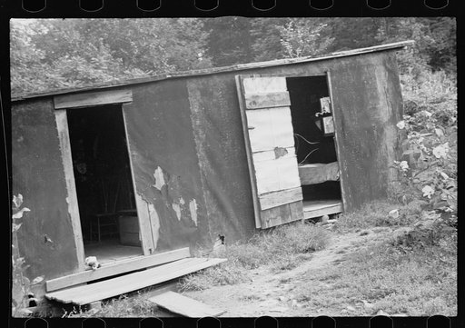 Typical cabin, Garrett County, Maryland