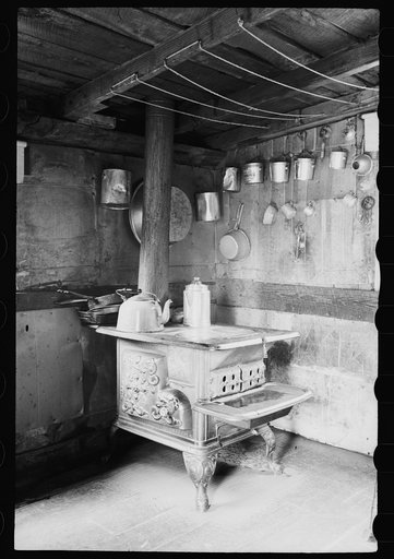 Garrett County, Maryland. Interior of a house