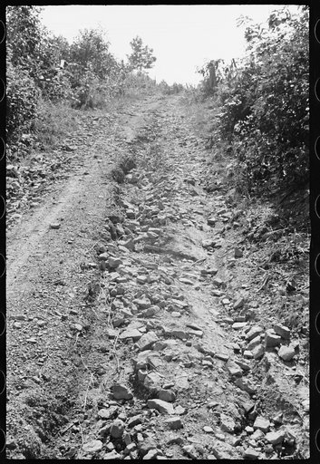 Bad road, Garrett County, Maryland