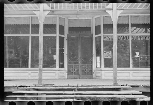 Untitled photo, possibly related to: Abandoned mining supply store, Garrett County, Maryland