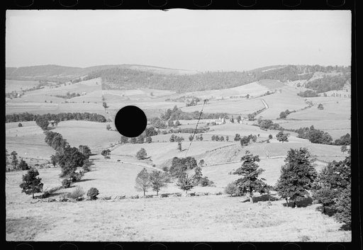 Untitled photo, possibly related to: Good farming land, Garrett County, Maryland.