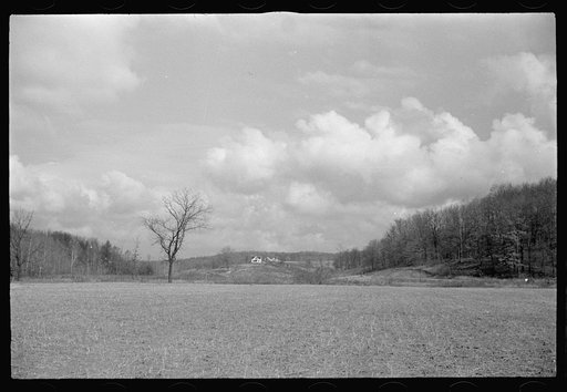 Untitled photo, possibly related to: View of the resettlement area in Morgan County, Indiana