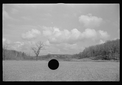 Untitled photo, possibly related to: View of the resettlement area in Morgan County, Indiana