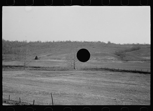 Untitled photo, possibly related to: Abandoned farmland, Brown County, Indiana