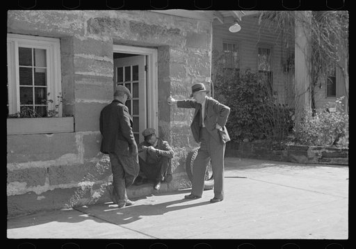 Gasoline station, Brown County, Indiana