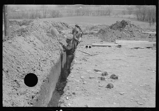 Untitled photo, possibly related to: Surveying at the Greenhills Project, Cincinnati, Ohio