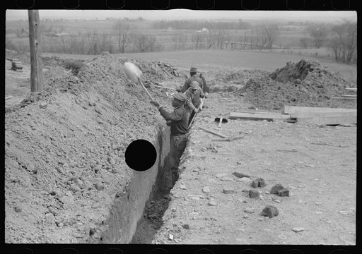 Untitled photo, possibly related to: Surveying at the Greenhills Project, Cincinnati, Ohio