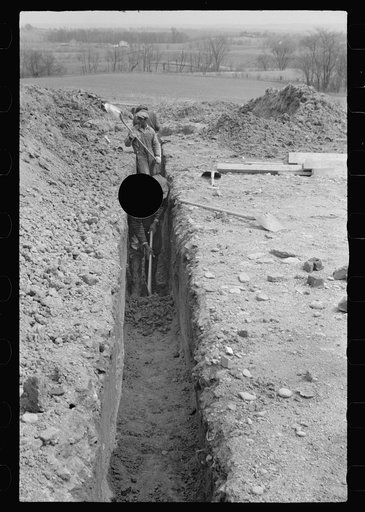 Untitled photo, possibly related to: Surveying at the Greenhills Project, Cincinnati, Ohio