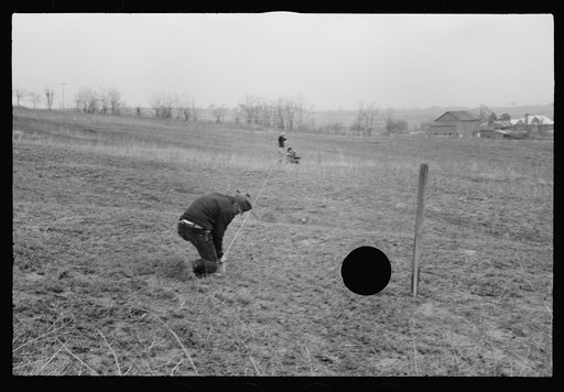 Untitled photo, possibly related to: Surveying at the Greenhills Project, Cincinnati, Ohio