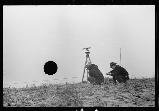 Untitled photo, possibly related to: Surveying at the Greenhills Project, Cincinnati, Ohio