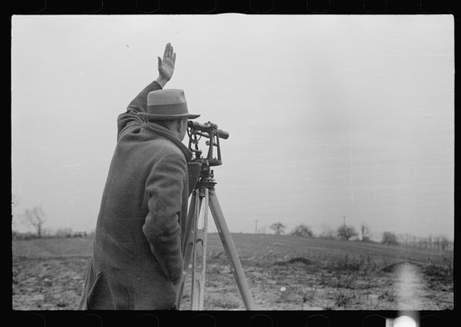 Surveying at the Greenhills Project, Cincinnati, Ohio