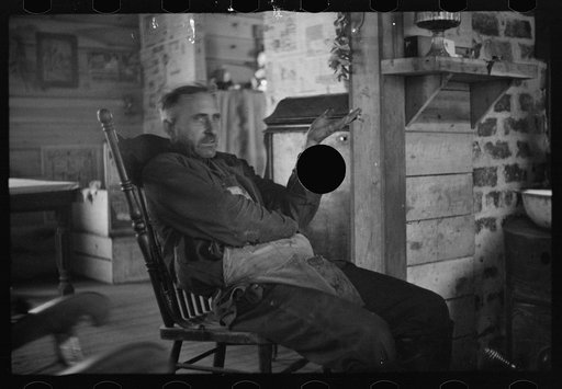 Untitled photo, possibly related to: Interior of rehabilitation client's home between Chilicothe and Columbus, Ohio