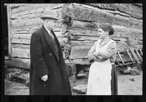 Untitled photo, possibly related to: Rehabilitation client's wife, Jackson County, Ohio