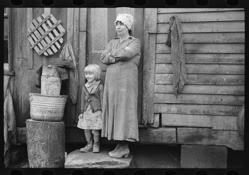 Untitled photo, possibly related to: Kitchen table seen through window of rehabilitation client's home, Jackson County, Ohio