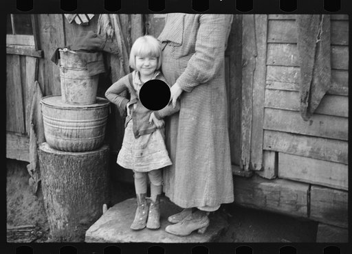 Untitled photo, possibly related to: Kitchen table seen through window of rehabilitation client's home, Jackson County, Ohio