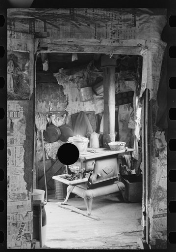 Untitled photo, possibly related to: Interior of rehabilitation client's house, Jackson, Ohio