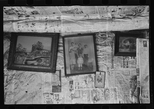 Interior of rehabilitation client's house, Jackson, Ohio