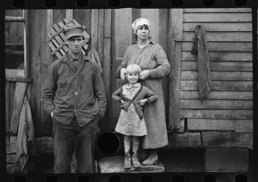 Untitled photo, possibly related to: Part of family of rehabilitation client, Jackson County, Ohio