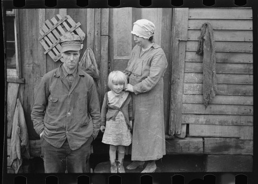 Untitled photo, possibly related to: Part of family of rehabilitation client, Jackson County, Ohio