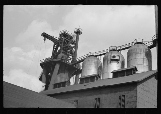 Iron furnace in Jackson, Ohio