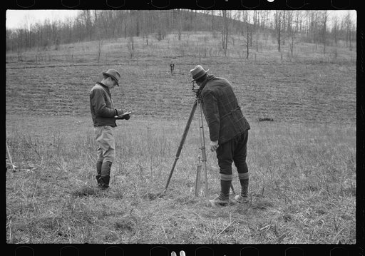 Untitled photo, possibly related to: Planting trees at Zaleski Forest Project, Vinton County, Ohio