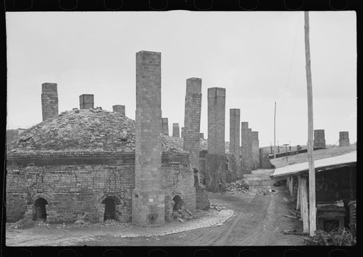 Untitled photo, possibly related to: Abandoned brick factory, not far from Jackson, Ohio