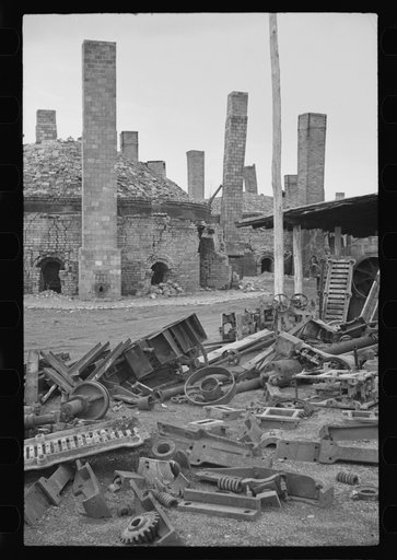 Abandoned brick factory, Jackson County, Ohio