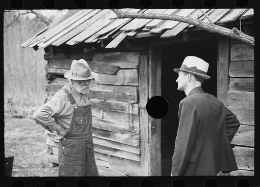 Untitled photo, possibly related to: Eighty-three year old settler to be resettled, near Chillicothe, Ohio