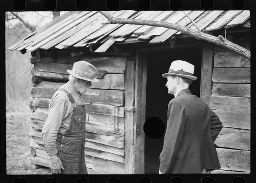 Untitled photo, possibly related to: Eighty-three year old settler to be resettled, near Chillicothe, Ohio