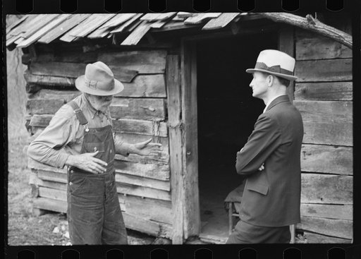 Untitled photo, possibly related to: Eighty-three year old settler to be resettled, near Chillicothe, Ohio