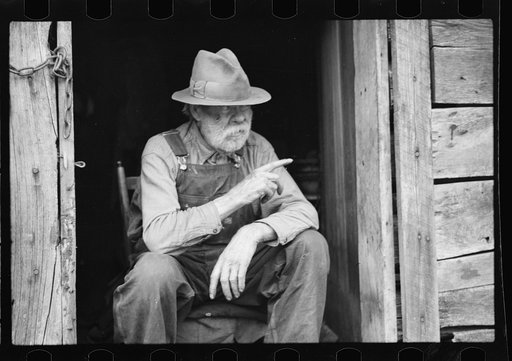 Untitled photo, possibly related to: Eighty-three year old settler to be resettled, near Chillicothe, Ohio