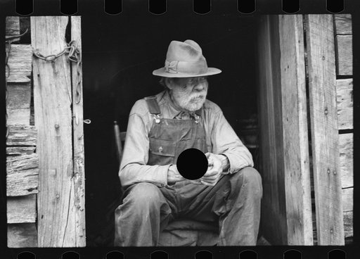 Untitled photo, possibly related to: Eighty-three year old settler to be resettled, near Chillicothe, Ohio