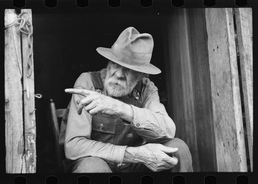 Eighty-three year old settler to be resettled, near Chillicothe, Ohio