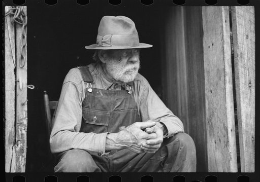 Untitled photo, possibly related to: Eighty-three year old settler to be resettled, near Chillicothe, Ohio