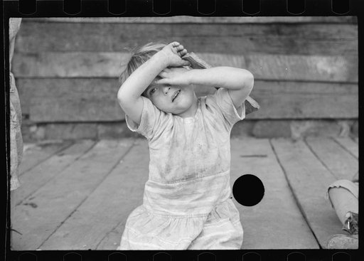 Untitled photo, possibly related to: Part of family of ten to be resettled on Ross-Hocking Land Project near Chillicothe, Ohio