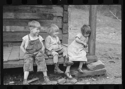 Younger part of a family of ten to be resettled on Ross-Hocking Land Project near Chillicothe, Ohio