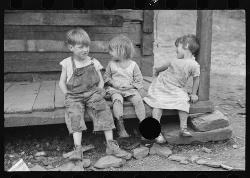 Untitled photo, possibly related to: Younger part of a family of ten to be resettled on Ross-Hocking Land Project near Chillicothe, Ohio