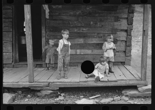 Untitled photo, possibly related to: Younger part of a family of ten to be resettled on Ross-Hocking Land Project near Chillicothe, Ohio
