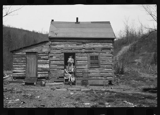 Untitled photo, possibly related to: Mother of family of five to be resettled on Ross-Hocking Land Project near Chillicothe, Ohio