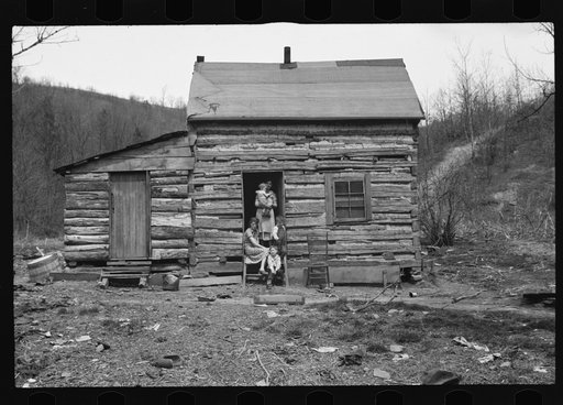 Untitled photo, possibly related to: Mother of family of five to be resettled on Ross-Hocking Land Project near Chillicothe, Ohio